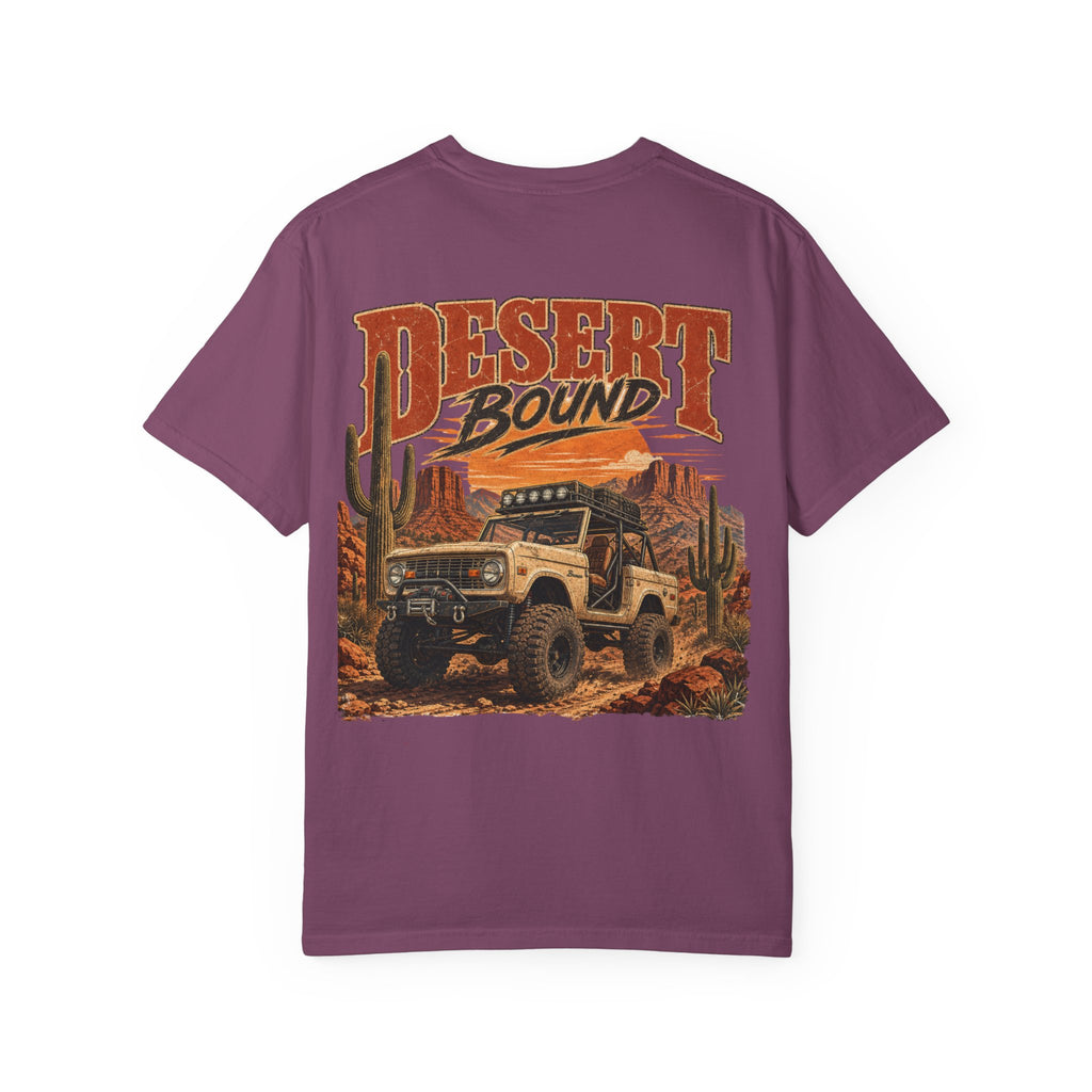 Desert Bound Off-Road T-Shirt — Bronco 4x4 Adventure Graphic Tee
