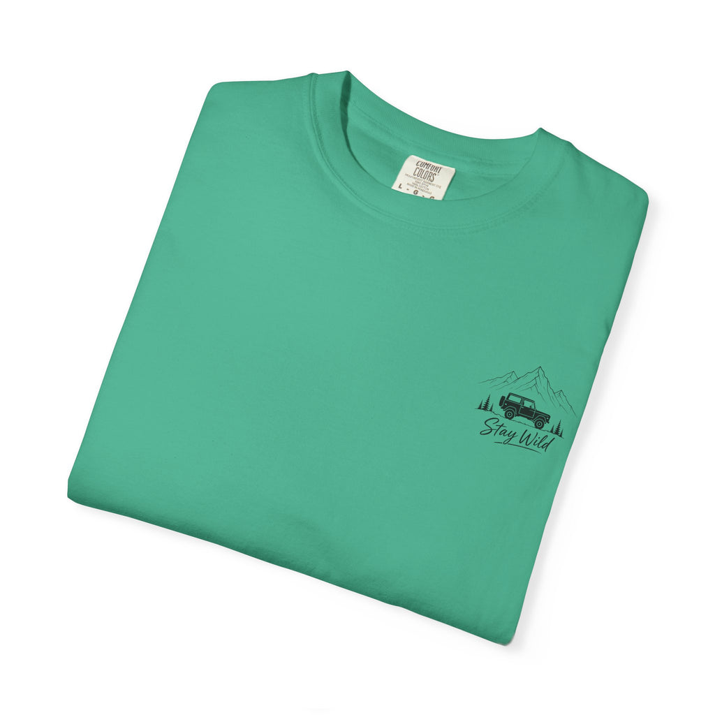 Take the Long Way Home T-Shirt — Adventure Off-Road Map Graphic Tee