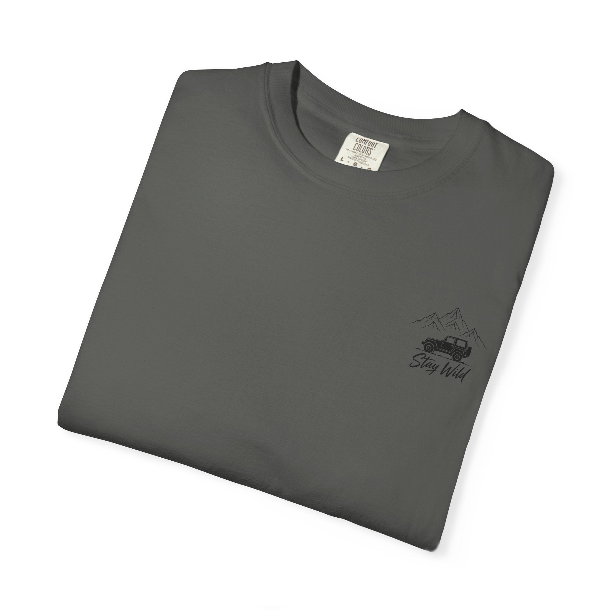 Adventure T-Shirt — "Natural Habitat Stay Wild" Off-Road Graphic Tee