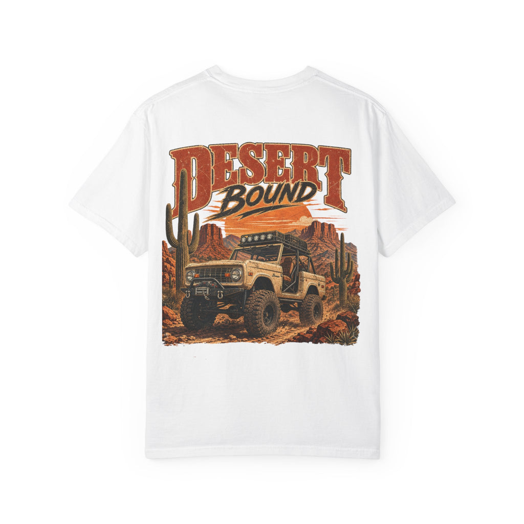 Desert Bound Off-Road T-Shirt — Bronco 4x4 Adventure Graphic Tee