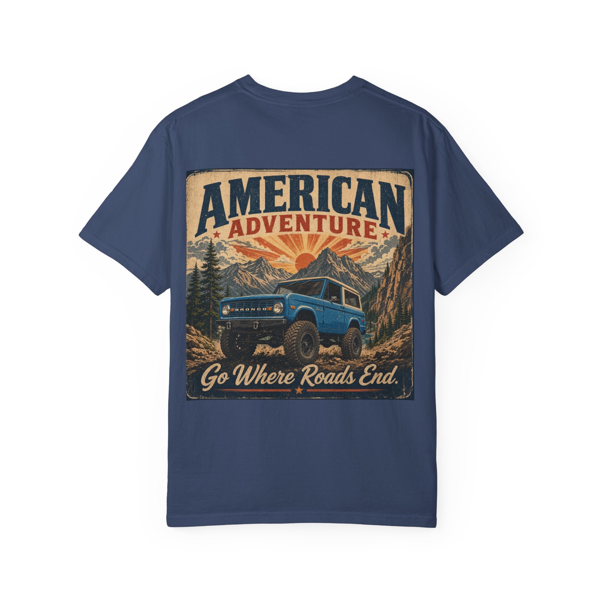 Adventure Tee — "American Adventure" Off‑Road Graphic T-Shirt