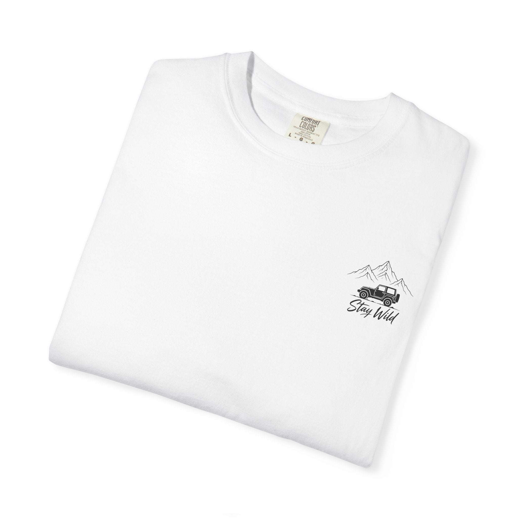Where the Pavement Ends Off Road Adventure T-Shirt